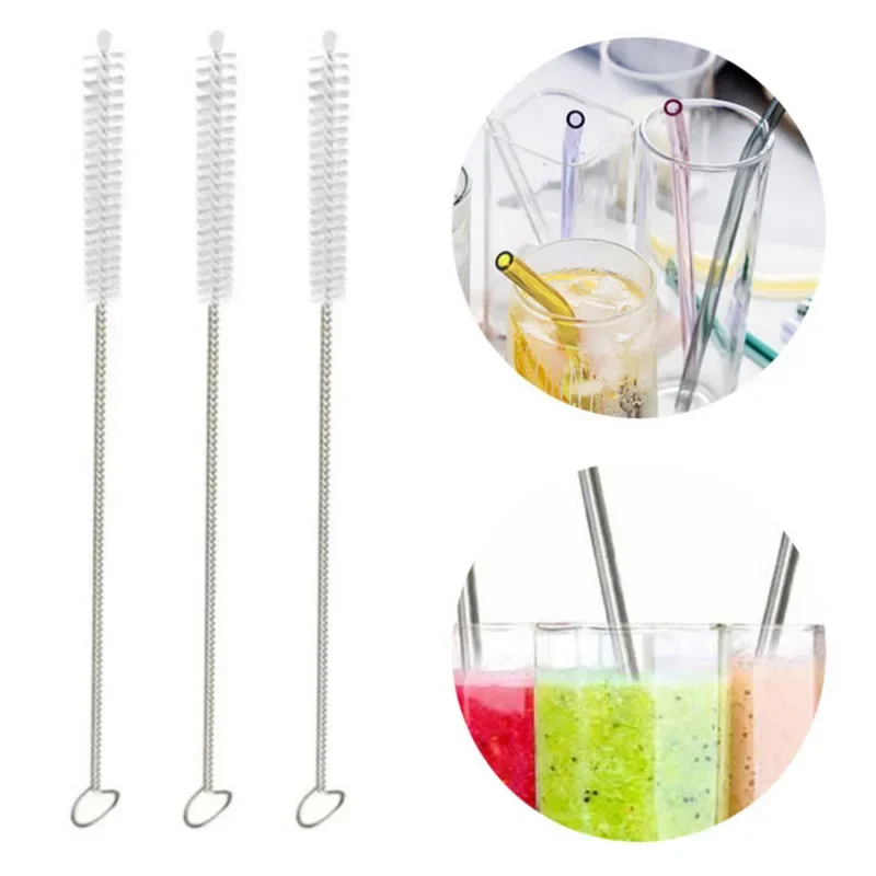 Marine Aquarium Glass Cleaner - 1/5/10PC Edelstahl Weiches Haar Saug Glas