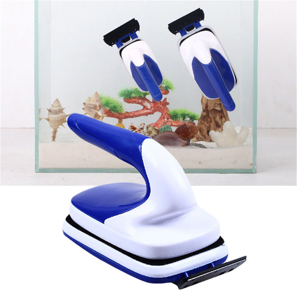 Marine Aquarium Glass Cleaner - Aquarium Praktische Schwimmende Magnetische Bürste Aquarium