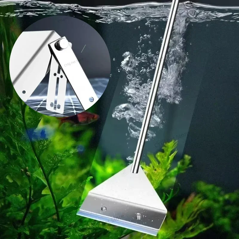 Marine Aquarium Glass Cleaner - Aquarium Reinigung Werkzeug Flache Sand Algen