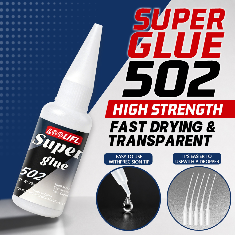 Aquarium & Marine Museum Ums - Loolifl-502-20Ml Sofortiger Transparenter Cyanacrylat-Klebstoff mit Mittlerer
