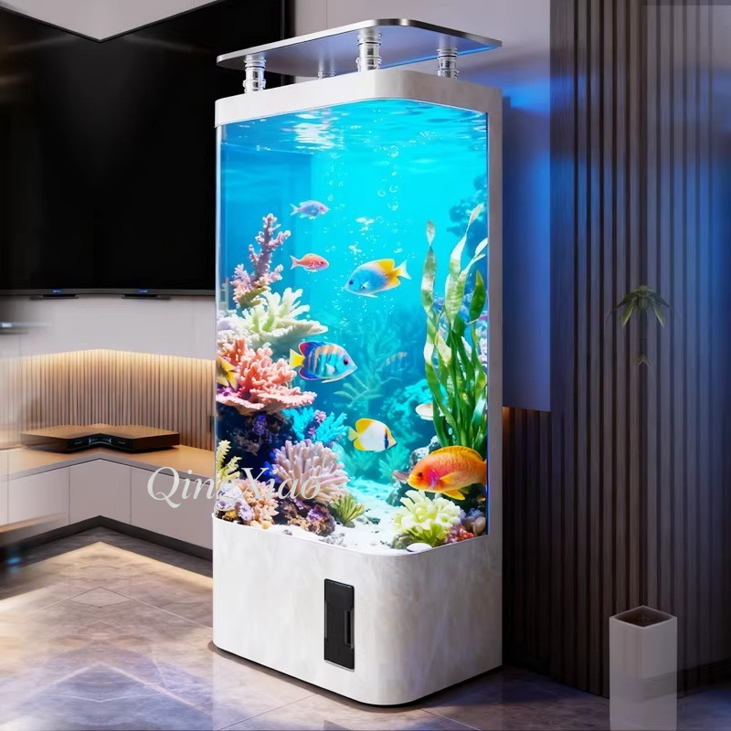 Marine Aquarium Glass Cleaner - Intelligentes Selbstreinigendes Aquarium - Mittelgroßes Stehendes