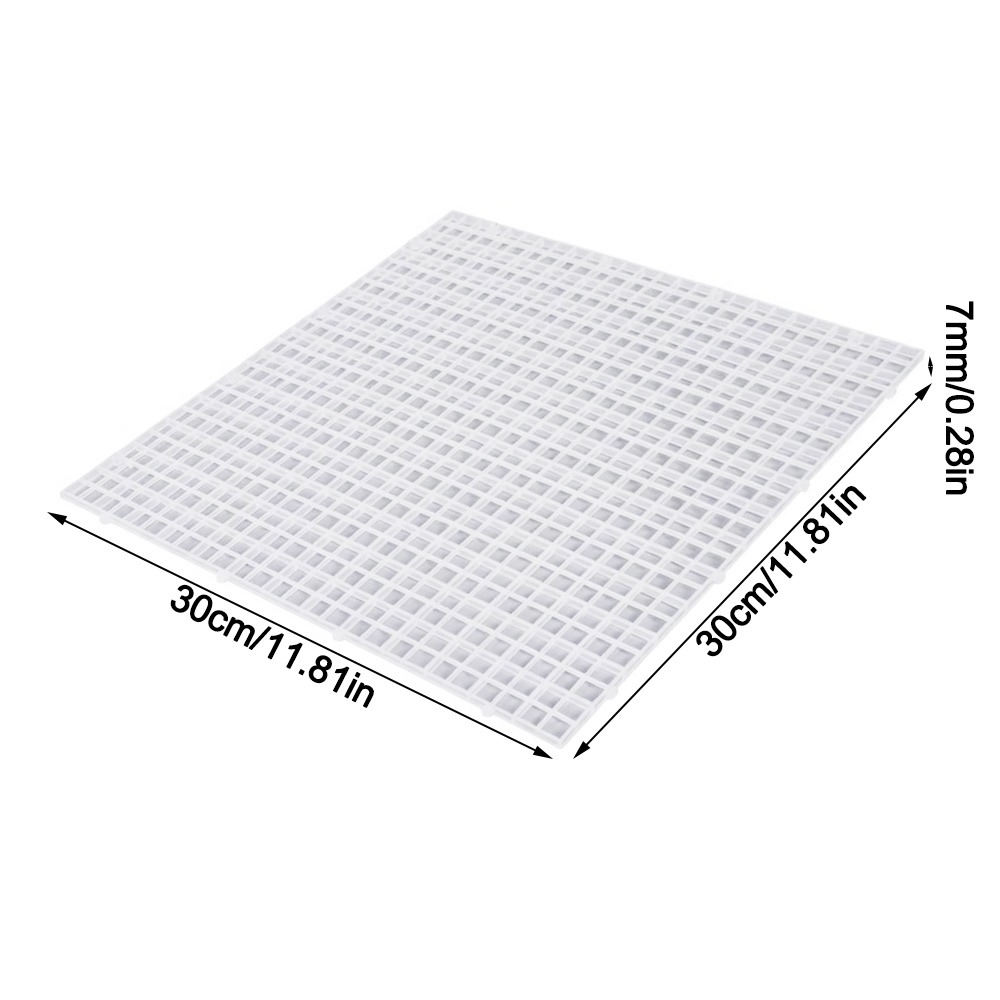 Aquael Filter Fzn - 30x15/30x30cm Aquarium-Isolierplatte Abnehmbare Verbindbare Hohlboden-Filterplatte Bodenfilter