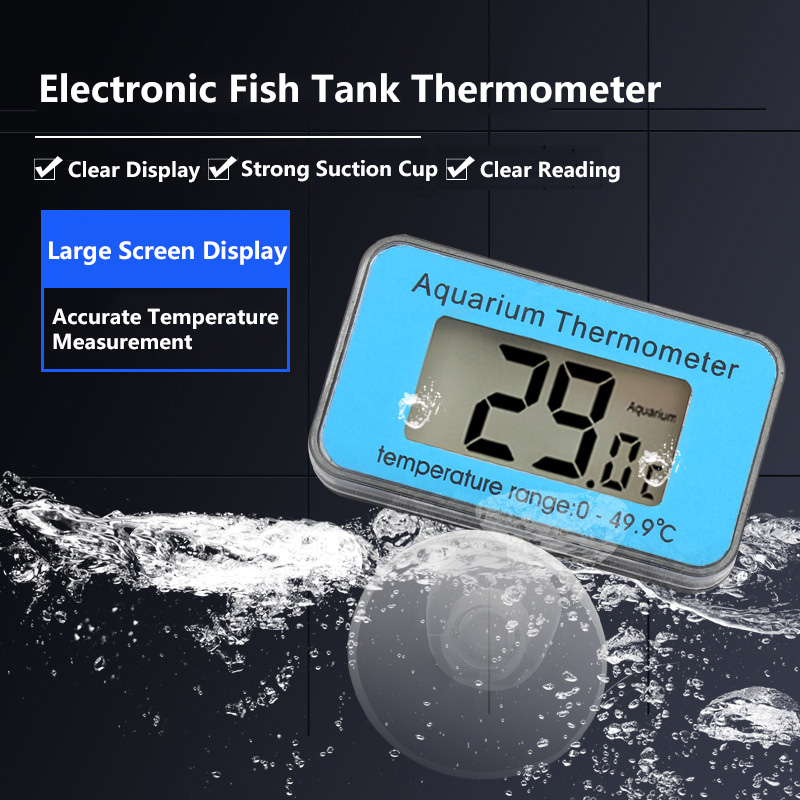 Marine Aquarium Hydrometer - 1Pcs Wasserdichte LCD Digital Aquarium Aquarium