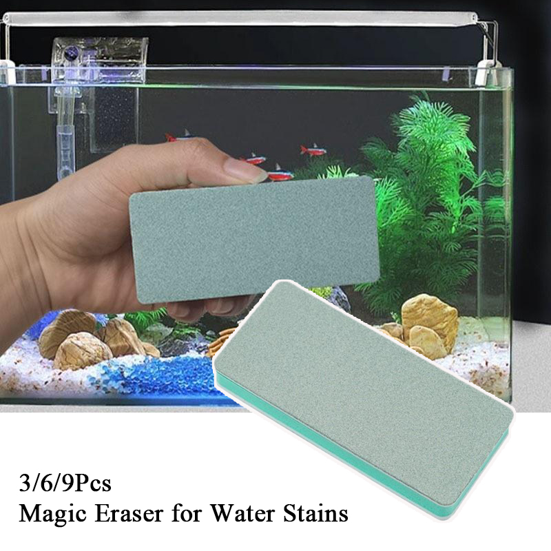 Marine Aquarium Glass Cleaner - Aquarium-Reinigungswerkzeug für Wasserspuren und Kalkablagerungen Haushalts-Aquariumglas-Reiniger