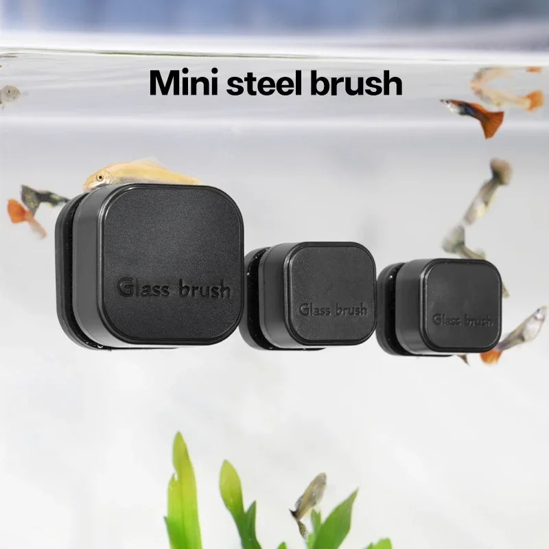Mini-Quadrat-Magnetbürste für  – Marine Aquarium Glass Cleaner Bewertung und Preis