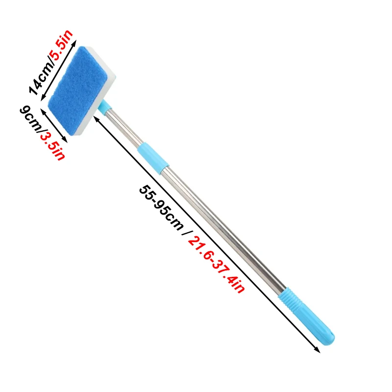 180 °   Passen Sie 55–95 cm Te – Marine Aquarium Glass Cleaner Bewertung und Preis