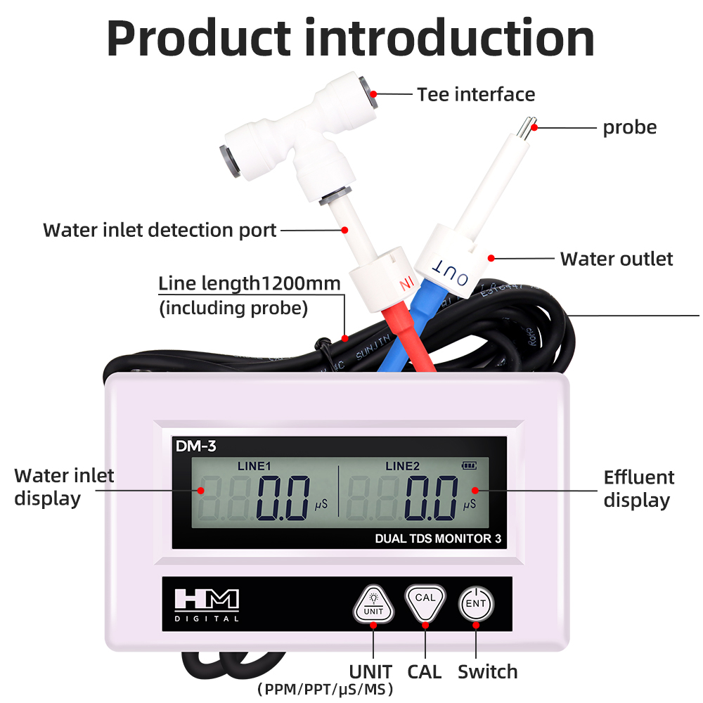 HM DM3 Online TDS EC Wasserqua – Marine Aquarium Hydrometer Bewertung und Preis