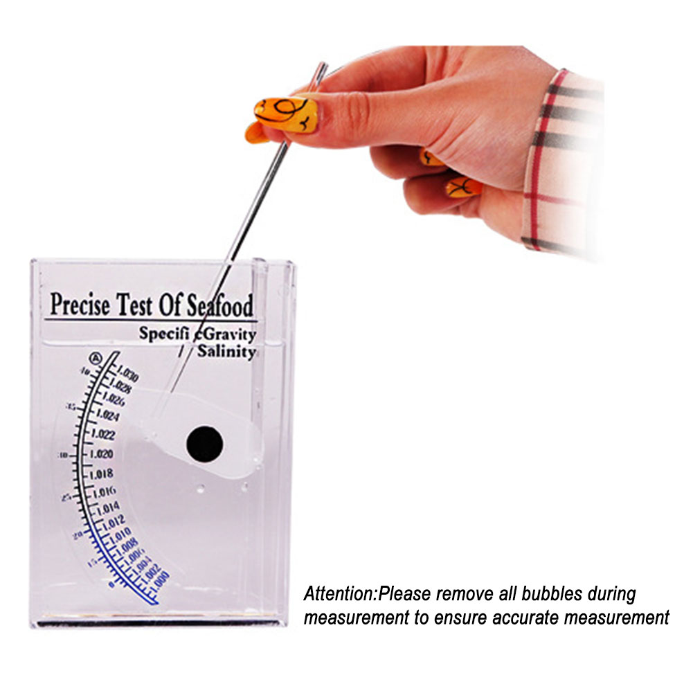 Salinitätsmessgerät für Meerwa – Marine Aquarium Hydrometer Bewertung und Preis