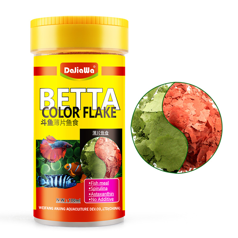 DaJiaWa Spirulina-Flockenfisch – Tetra Food Betta Flakes Bewertung und Preis