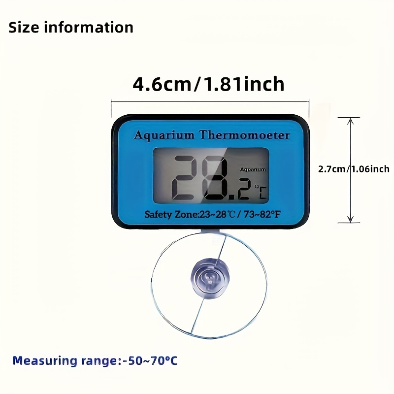 LCD Digitales Aquarium-Thermom – Marine Aquarium Hydrometer Bewertung und Preis